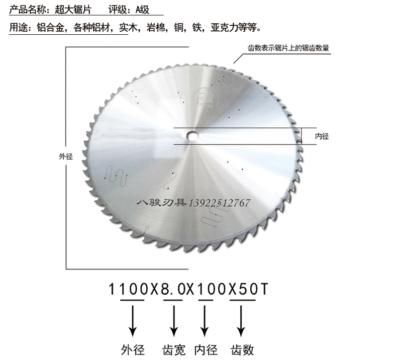 八駿刃具讓你知道專業(yè)修磨合金鋸片是怎么磨的